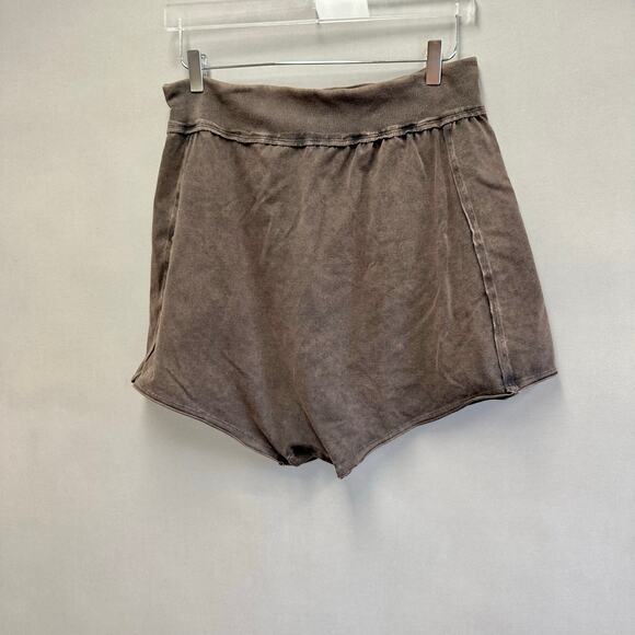 Free People Movement Hot Shot Harem Shorts in Washed Black size Large - Picture 14 of 15